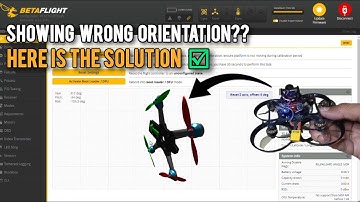 Betaflight Showing Wrong FPV Drone Orientation? Here’s the Fix!