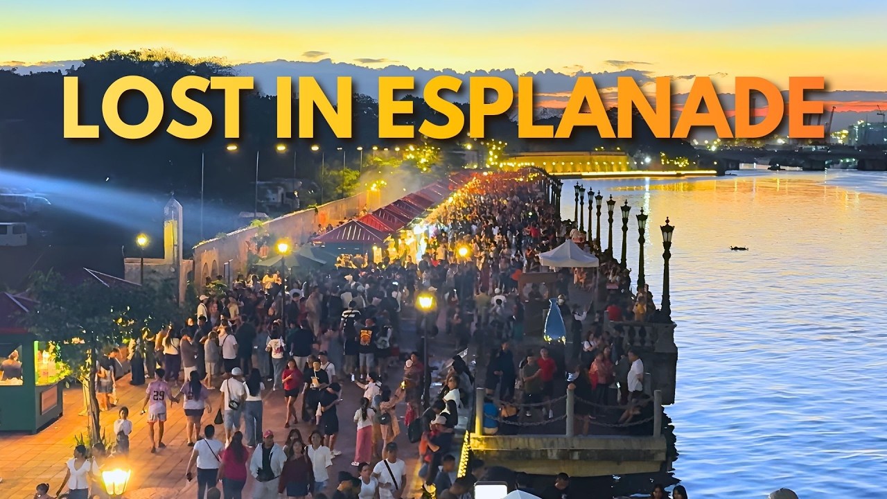 Pasig River Esplanade Insane Crowds on Chinese New Year's Day 2026 | Manila Walking Tour