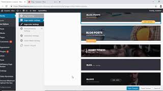 How to Change Page Header Layout
