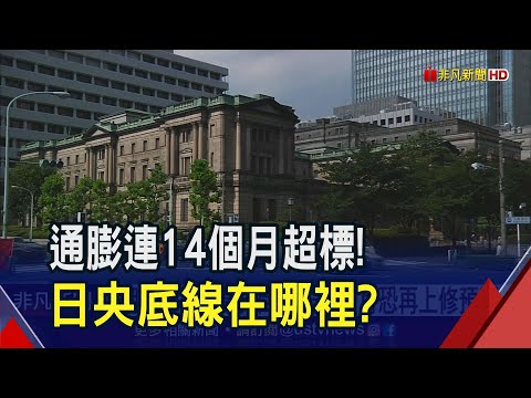 想衝日本?日圓甜甜價又見0.21字頭 日央7月轉升息? 5月核心CPI超預期 日股連10周漲勢止步｜非凡財經新聞｜20230623