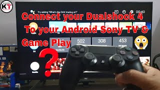 Graveren namens Nest How to Connect your Dualshock 4 to your Android Sony TV Or Any Android TV  in Hindi India 2020🔥🎮 - YouTube
