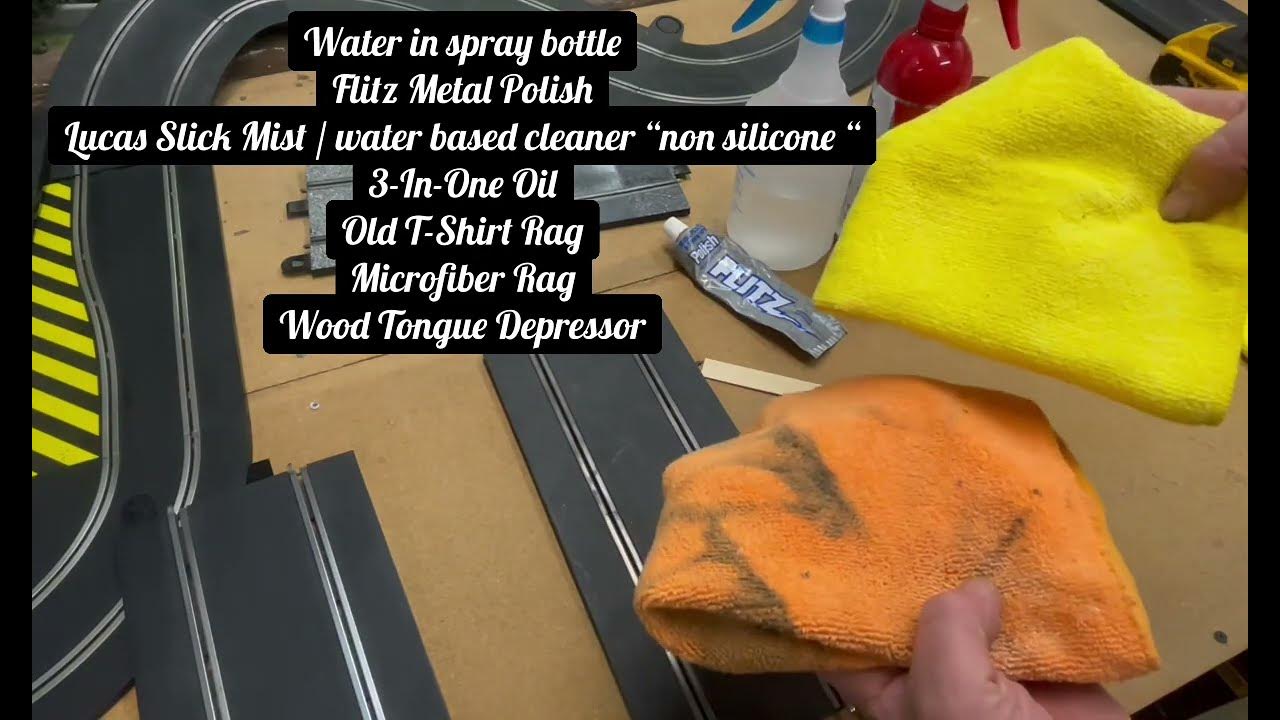 How To Clean & Tune Scalextric Track YouTube