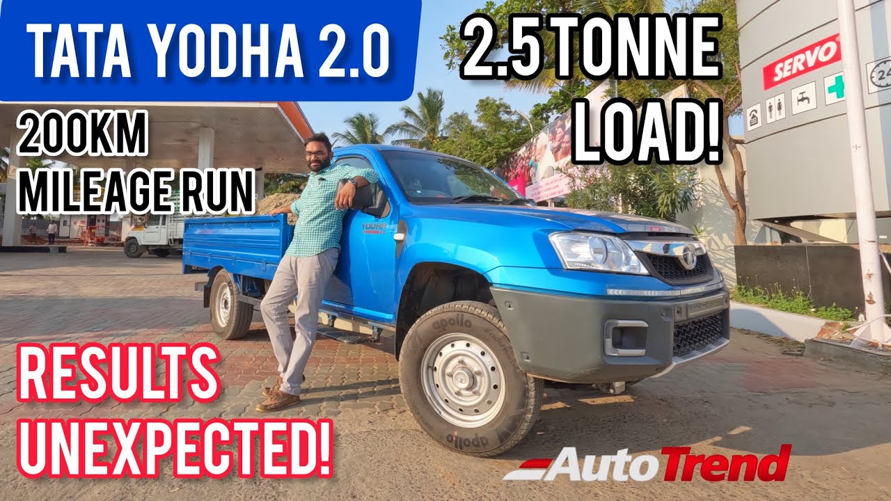 Tata Yodha 2 O Real Life Mileage Test With 2 5 Tonne Load tata-yodha-2-o-real-life-mileage-test-with-2-5-tonne-load