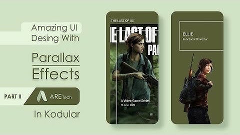 Amazing UI UX Design With Parallax Effects Tutorial In Kodular Free AIA | UI UX Design | Part 2
