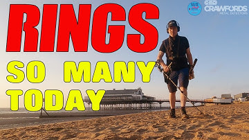 Metal Detecting Beaches. Minelab Manticore M8 COIL