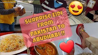 Eidi from Pakistan to Abudhabi  Dinner at Pakistani Restaurant by Food and Travel with Marium