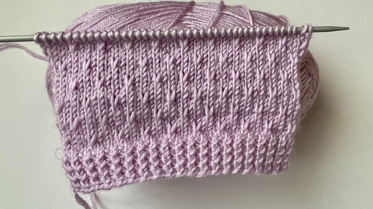 knitting stitch pattern #9