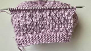 knitting stitch pattern #9