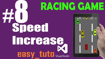 8 Speed Increase | Racing Game | Visual Studio | Beginners Full Tutorial HD