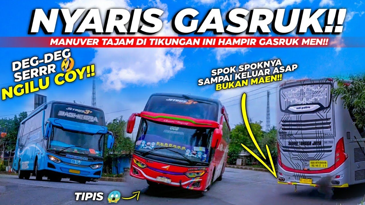 BUS MENIKUNG BIKIN DEG-DEG AN BUKAN MAEN ❗LAGI HUNTING SAMPAI DIKASIH SPOK SPOK NGAKAK POL SERUU 🤣