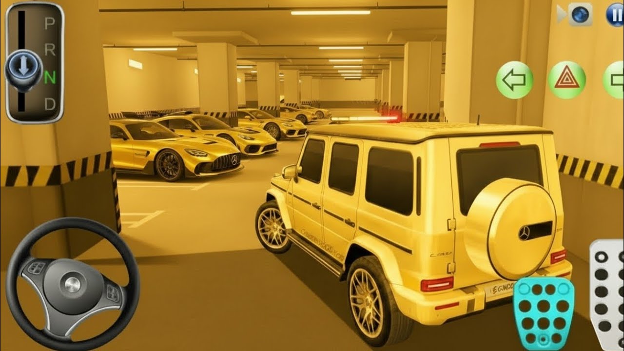 Mercedes G63 Stuck between Parking Walls and Barrier 🚧| 3D Driving Class Game - Car Gameplay 