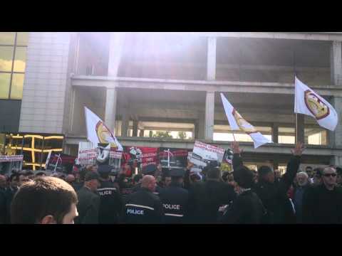 აქცია  ახალაიას სასამართლო პროცესზე