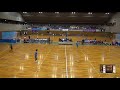 7日 ハンドボール女子 福島市国体記念体育館 Cコート 飛騨高山vs今治東 3回戦 1