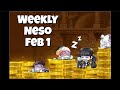 [Feb 1] weekly nesos gained at Maplestory N
