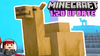 MINECRAFT 1.20: CAMELS, RAFTS, SNIFFER, and MORE!