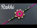 How To Make Rakhi At Home//Rakhi Making Ideas At Home// Useful & Easy