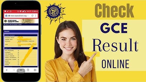 How To Check Waec GCE Result | Check Your GCE Results Online