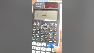 How to interpolate using scientific calculator casio fx 991 ex