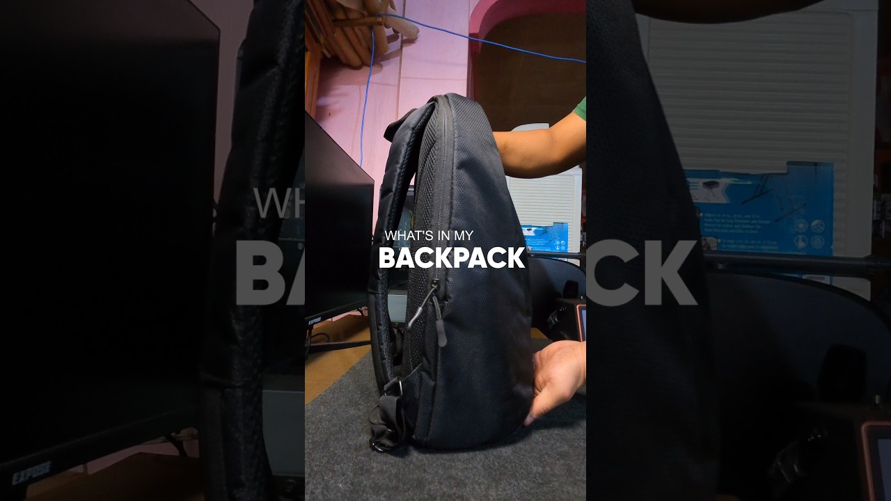 What's in my Backpack (Daily Use) #travel #backpack #shorts