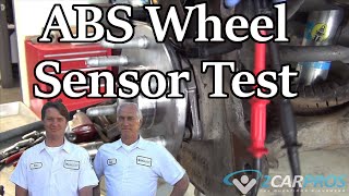 how to test an abs wheel sensor