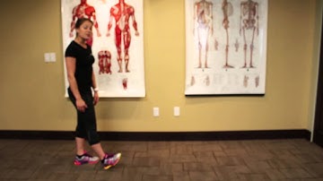 Dynamic Stretching - Toe swipe for hamstrings and calves