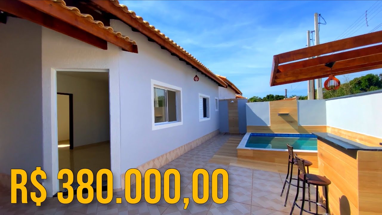 Casa para Venda no cibratel II em ITANHAÉM por R$ 380.000,00