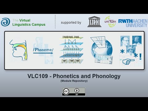 VLC109 - Phonetics
