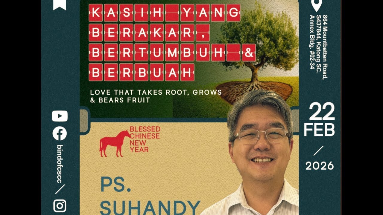“KASIH YANG BERAKAR, BERTUMBUH & BERBUAH” - PS SUHANDY
