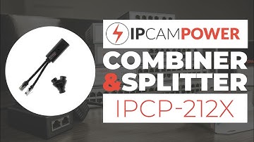 Install Two IP Cameras With one Cable with IPCamPower