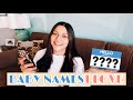 BABY NAMES I LOVE BUT WON'T USE + BABY NAME REVEAL