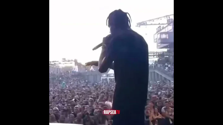 Travis Scott yelling at security in Autotune 🤣🤣🤣 #Travisscott #funnyvideo