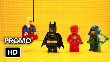 LEGO Batman meets CW Superheroes Promo (HD) Flash, Arrow, Supergirl