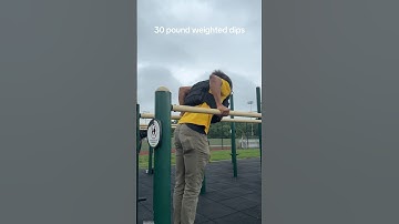 Weighted Dips: The Ultimate Chest & Tricep Builder