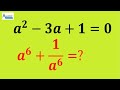 ӨРНЕК МӘНІН ЕСЕПТЕУ:  a^2-3a+1=0 болса, a^6+1/a^6=? | ҰБТ ЕНТ UBT Олимпиада | Альсейтов Амангельды