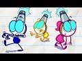 Pencilmate's New ROBOT Assistant! | Animated Cartoons Characters | Animated Short Films