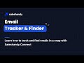 Saleshandy Connect: Email Tracker & Lookup chrome extension