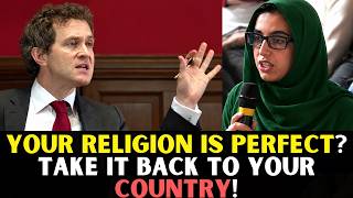 Muslim Student DUMBFOUNDED After Douglas Murray BRUTALLY DESTROYS Islam With Facts