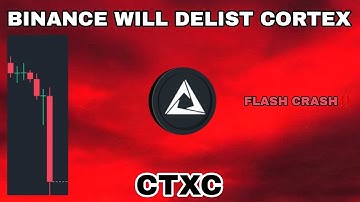 CTXC COIN FLASH CRASH IN 2025‼️ BINANCE WILL DELIST CORTEX CRYPTO‼️ CTXC CRYPTO DUMP ISN