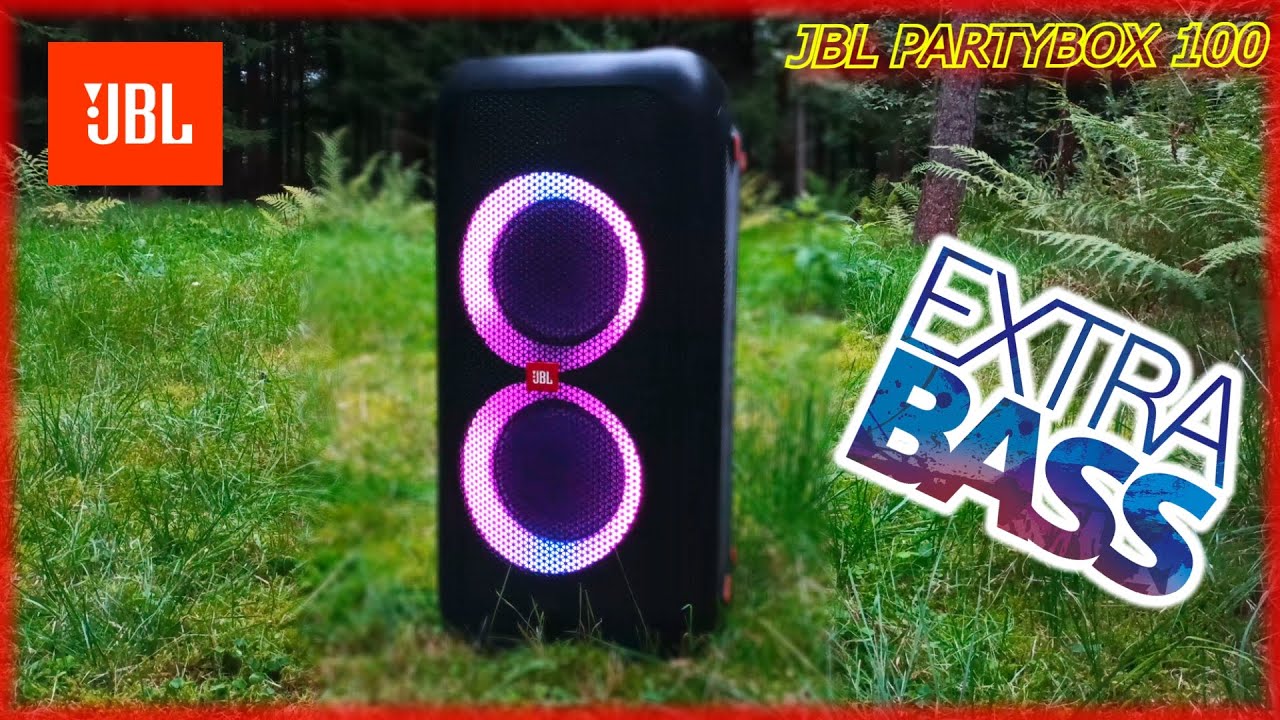 JBL PARTYBOX 100 BASS TEST ON OPEN AIR!🔥🔥[4K]