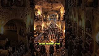 The Underground City Nobody Knew Existed #shorts #Turkey #Derinkuyu #HiddenCity #history #discovery