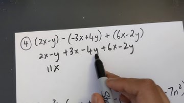 Grade 11 Functions - Adding and subtracting polynomials (Lesson 2.1)