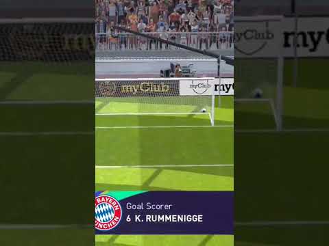 K.RUMMENIGGE LONG RANGE GOAL PES2021 #pes2021 #shorts #ronaldo #fifa