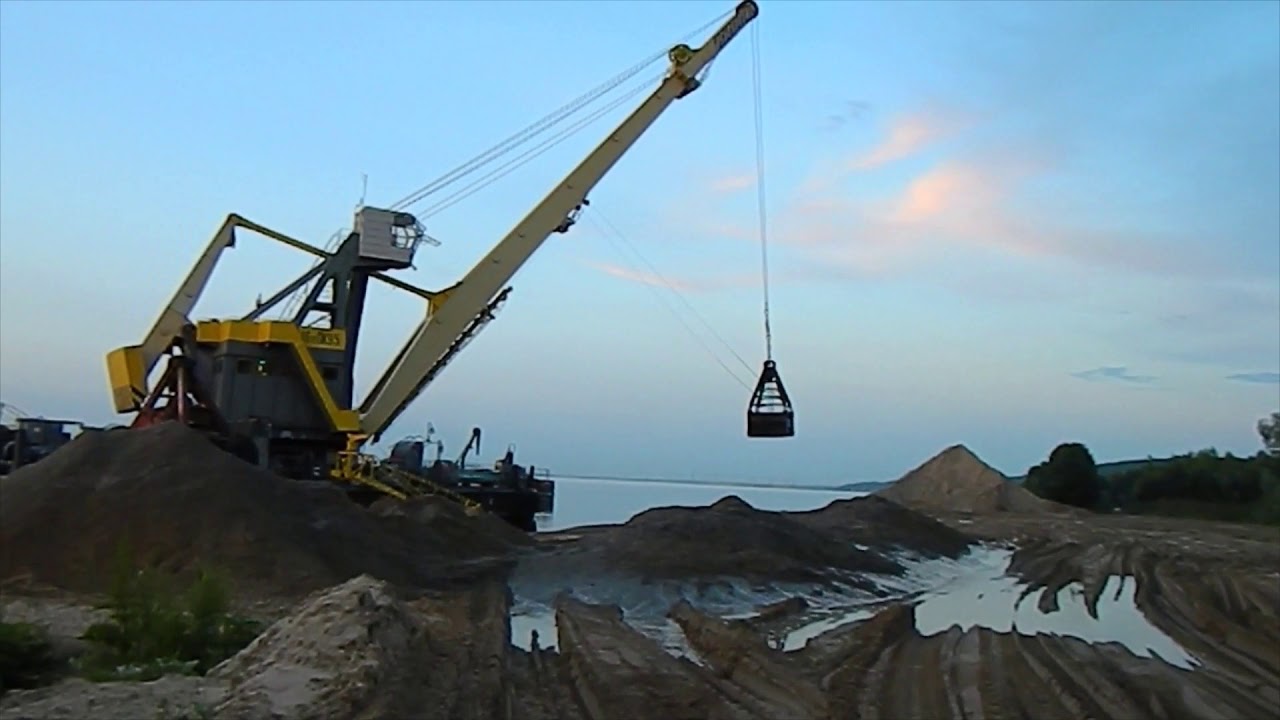 ПлавКран КПЛ 16 - YouTube