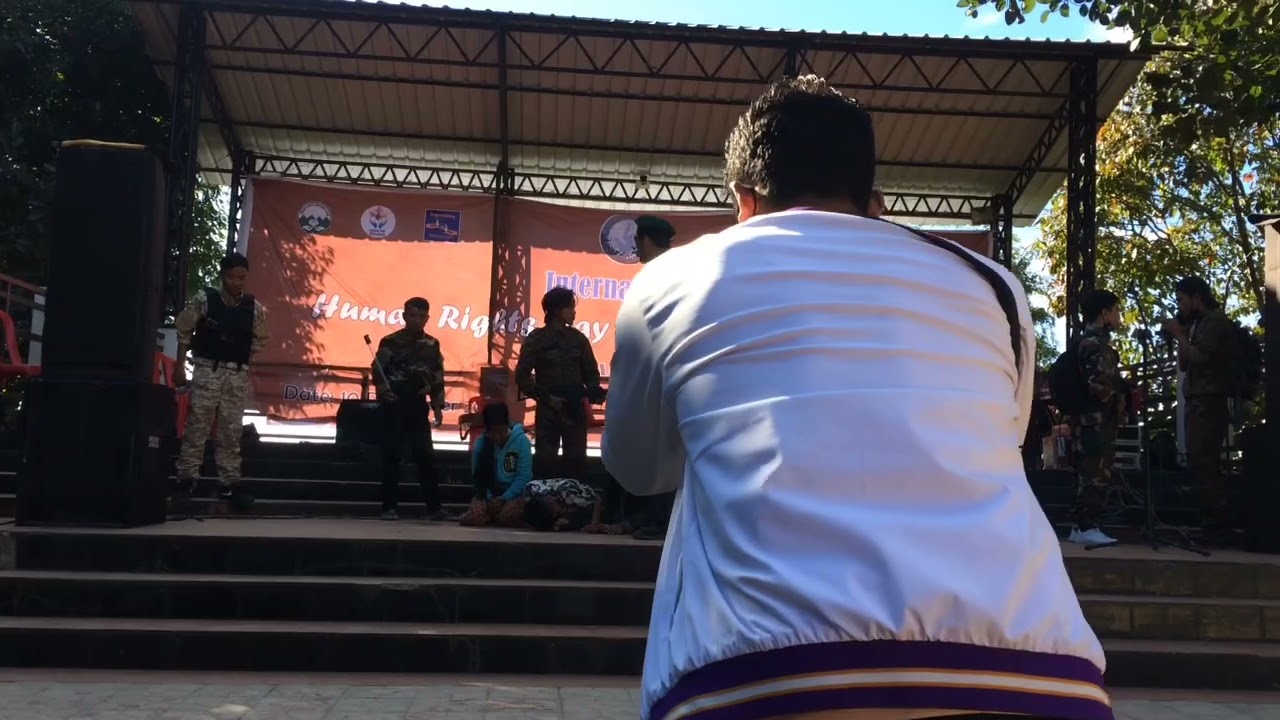 Human Rights Day Drama (Aizawl city park) 10.12.2022
