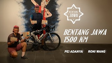 Bentang Jawa 2025 – Kisah Finisher 1500km dengan Giant TCR | Roni Wang & Pei