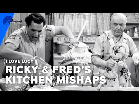 I Love Lucy | Ricky & Fred's Kitchen Mishaps (S2, E1) | Paramount+
