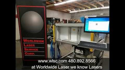 rotary table laser integration www.wlsc.com laser automation color laser marking plastic