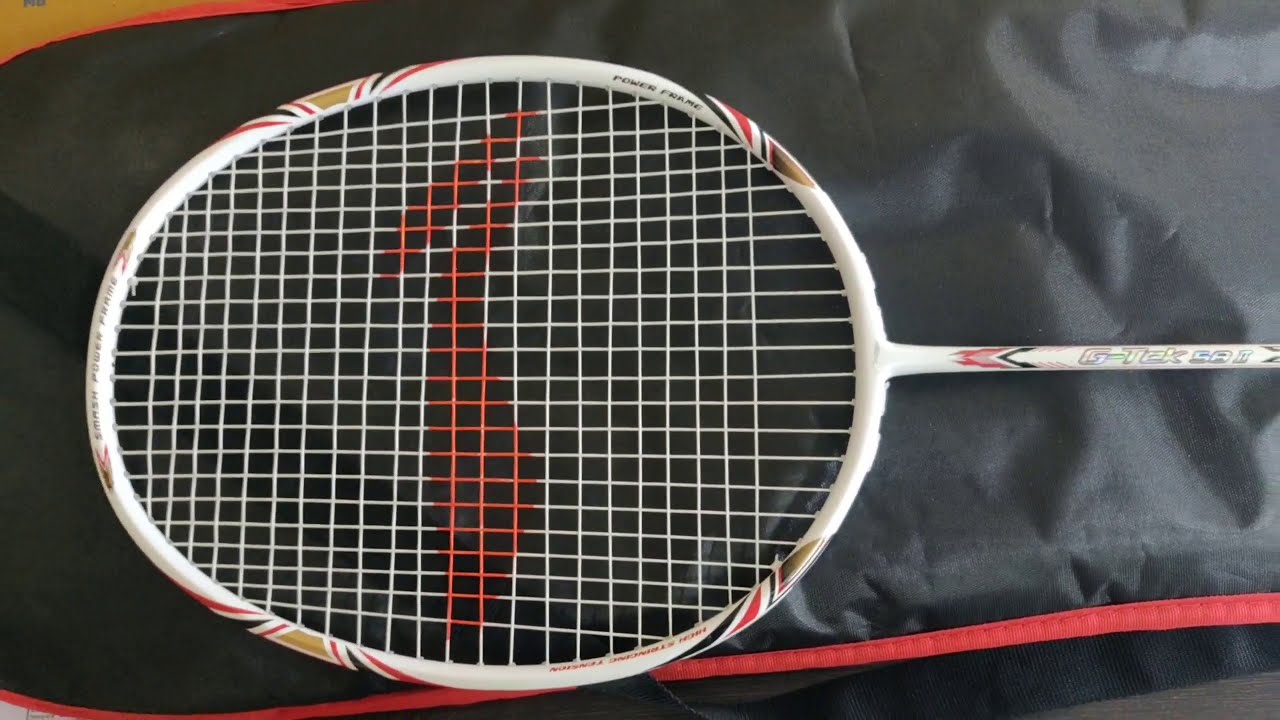 Overview The Li-Ning G-Tek 58-II Badminton Racquet ! badminton sports! Li-Ning G-Tek best Racquet.