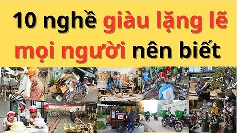 10 Nghề Giàu Lặng Lẽ 2025 -2026 🔥 Không cần phô trương – Kiếm tiền đều đặn mỗi tháng!