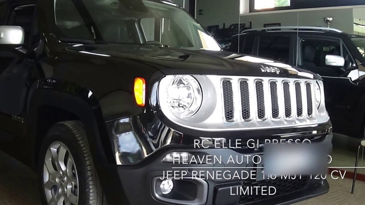 Jeep RENEGADE 1.6 Mjt 120 CV Limited Diesel del 2019 a ...